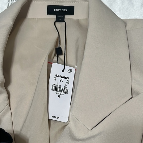 Express Double Breasted Corsage Blazer Size XL - Picture 7 of 7